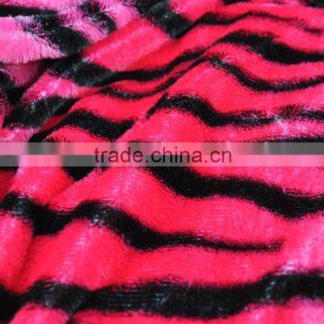 hot pink zebra plush