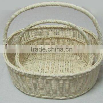 big flower weaving basket, storage for flowers, fruits, vegetables 100% handmade