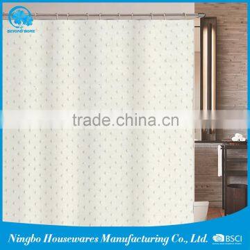 100% Polyester diamond shower curtain