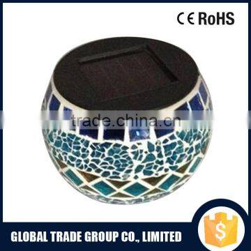 551632 CE ROHS Amorphous Crystal Solar Panel White LED Garden Solar Light