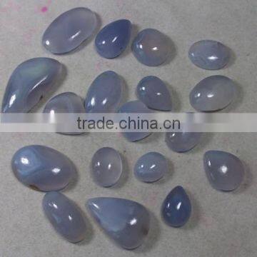 Natural chalcedony gemstones loose cabochon gemstones semi precious stones wholesale