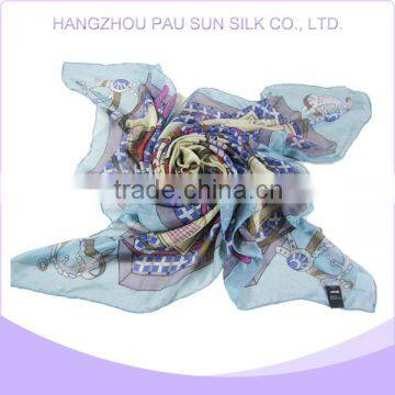 Promotional trendy cheap logo scarfs