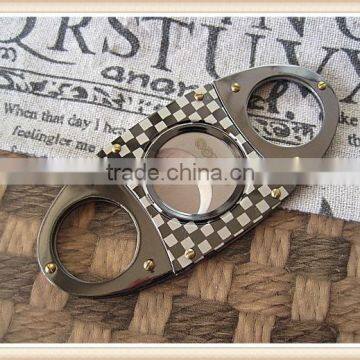 Lattice mesh stainless steel cigar cutter, cigar scissors, cigar smoking