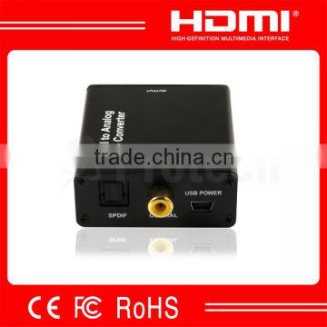 hdmi audio extractor digital signal to analog converter with R/L 3.5mm stereo