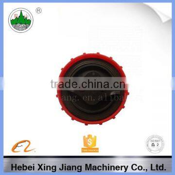 Slivery oil tank cap for diesel engine