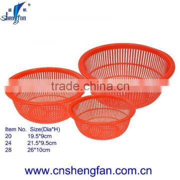 plastic small sieve Di19.5-26cm