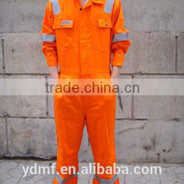 Coverall with reflective TC tape,basic design