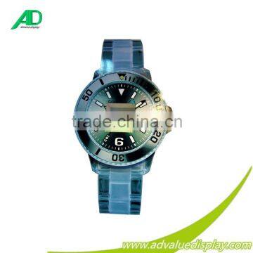 Cardboard standee display for watch time tools