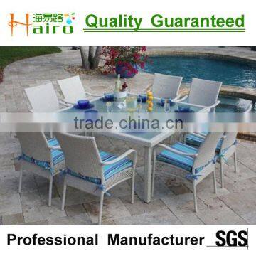 Synthetic Outdoor Rattan Dining Table and Chair photo-2