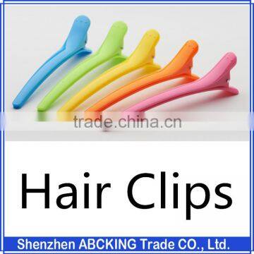 Good Quality Barber Shop Hair Clips For Hairdresser Plastic Salon Hair Section Clips Pin