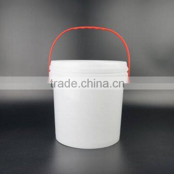 Good Quality Round 5L Plastic Bucket With Secure Seal Lid, Plastic Handle Pail for Paint, Oil Plastic Bucket photo-2