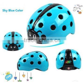 Good quality in-mold pc shell light weight kids bike helmet