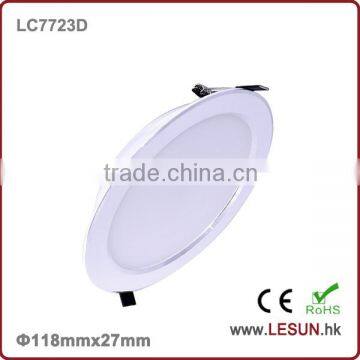 Factory price recessed 5W led slim ceiling downlight/panel light LC7723D