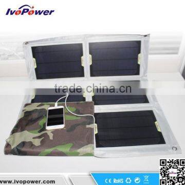 IVOPOWER 30W Foldable Portable Solar Energy Power Supply Laptop Charger