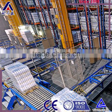 automatic racking system industrial hanging rack metal storage shelf