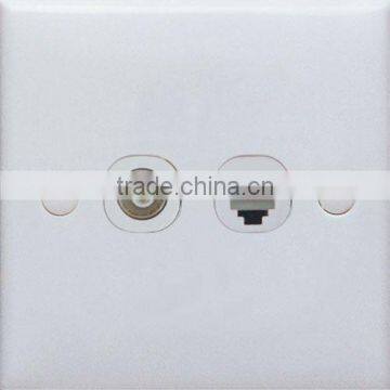 Wall TV phone socket