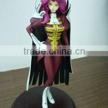 Plastic hot resin doll figurine display