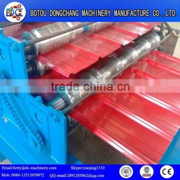 840-900 Double Layer steel roof/wall panel making machine