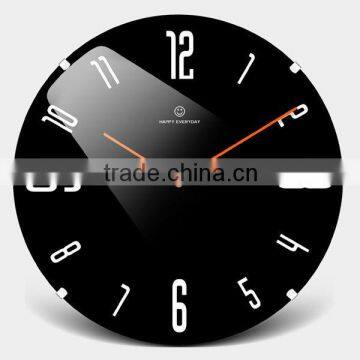 plastic promotional mirror wall clock