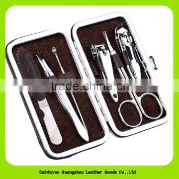 16010 Wholesale Professional 6pcs Manicure Set Manicure Pedicure Set Nail Clippers Scissors Grooming Tool