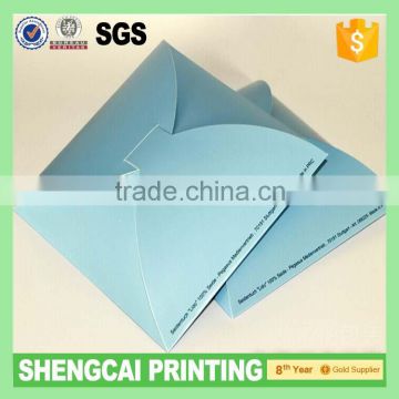 Folding custom design cd paper sleeve