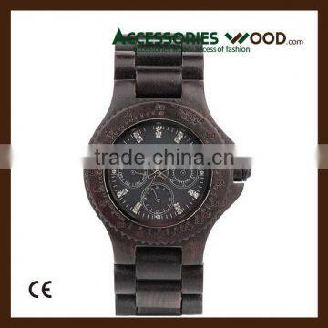 2016 Customized Luxury wooden watch with your logo and gift box