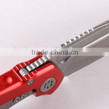 OEM Folding Knife With D2 Blade and Titanium Alloy Handle photo-2