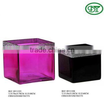 hot sale colored kerosene glass oil lamp