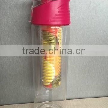 700ml color fruit red infusion joyshaker drinking bottle water bottle