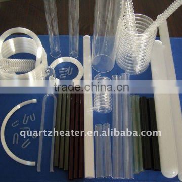 Fused Quartz Glass Tube Products (Fused Quartz Rod,Further Processing Quartz Tube)