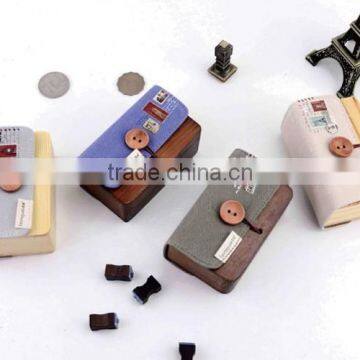 Korea creative wooden purse coin purse wholesale custom wooden purse