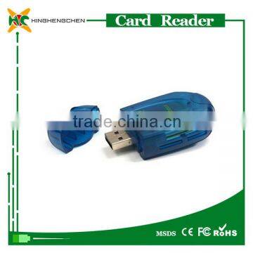 High Speed Transparent Car Shape Card Reader Support tf sd Memory Card photo-4