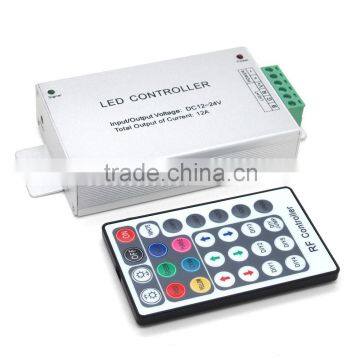Factory price DC12-24V RF Wireless 28 Keys LED Controller for RGB LED Strips Light