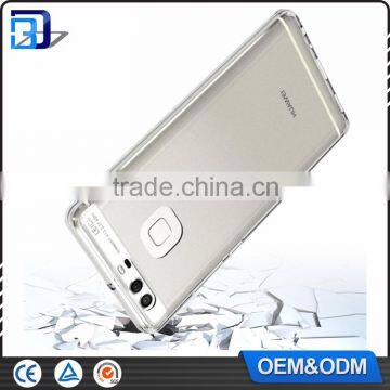 Mobile Accessories Ultra Thin Acrylic Clear Hard Case Back Panel With TPU Bumper Cover for Huawei P9 Clear Case China Wholesale photo-6
