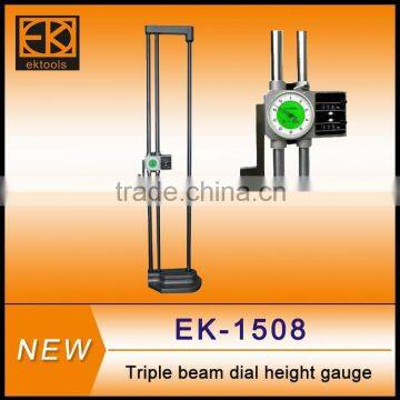 Triple beam vernier height gagues