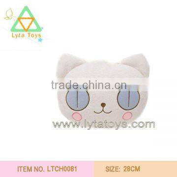 Soft Plush Cat Cushion