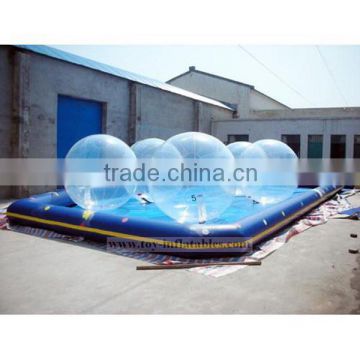 Innovative commercial inflatable pool fun