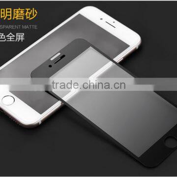 9H Matte Tempered Glass For iphone 7 7Plus Screen Protector 3D tempered glass with clean clothes
