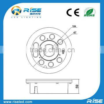 316 Stainless Steel Recessed Type IP68 Waterproof Led Fountain Light Kit photo-4