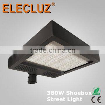 2016 High Quality off Pole LED Shoe box Light with ip65 waterproof 380w led shoebox light from zhongzhan shoebox light factory