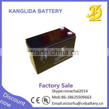 Factory Direct Sale 12v 9ah Sealed Vrla Battery Power Accumulator photo-3