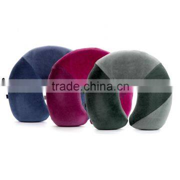 Neck Pillow/100% PU Foam Visco Elastic Memory Foam Travel Pillow photo-2