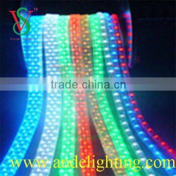 New flat or round led strip light holiday decoration