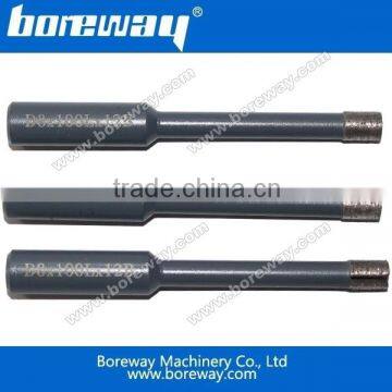 boreway supply 5/16'' 8mm diamond tip drill bits