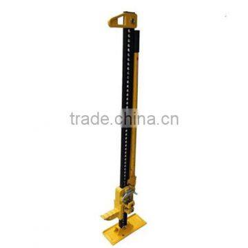 yellow colour 48" high lift farm jack