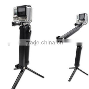 New Popular Mini Flexiable Gopros 3-Way Monopod in Shenzhen