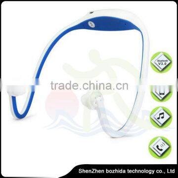 Sport neckband dual channel stereo bluetooth headset /bluetooth earphone/China wireless headset