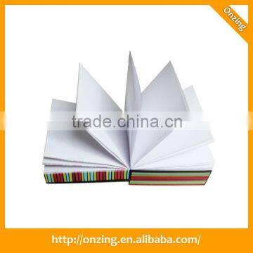 100gsm woodfree paper custom blank notepad printing on 4 sides