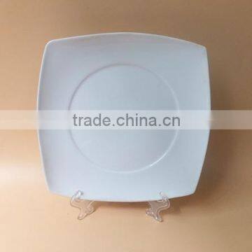 Cheap Bulk White Square Shape Porcelain Dinner Plate With Custom Printing Wholesale Ceramic Dinner Plate & Dish Stock photo-4