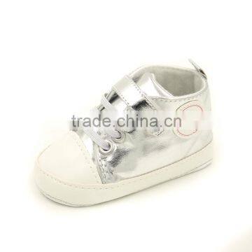 Bright color leather baby shoes for girls China manufacturer fancy baby toddler girl shoes